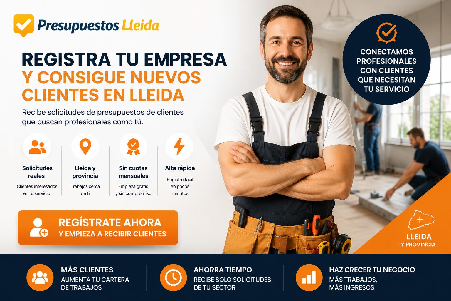 Alta de profesionales en Lleida